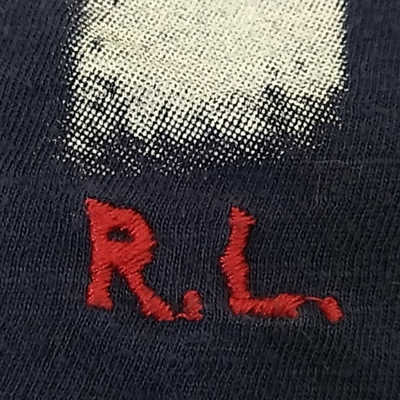 POLO RALPH LAUREN vintage wash american flag tee - Picture 3 of 5